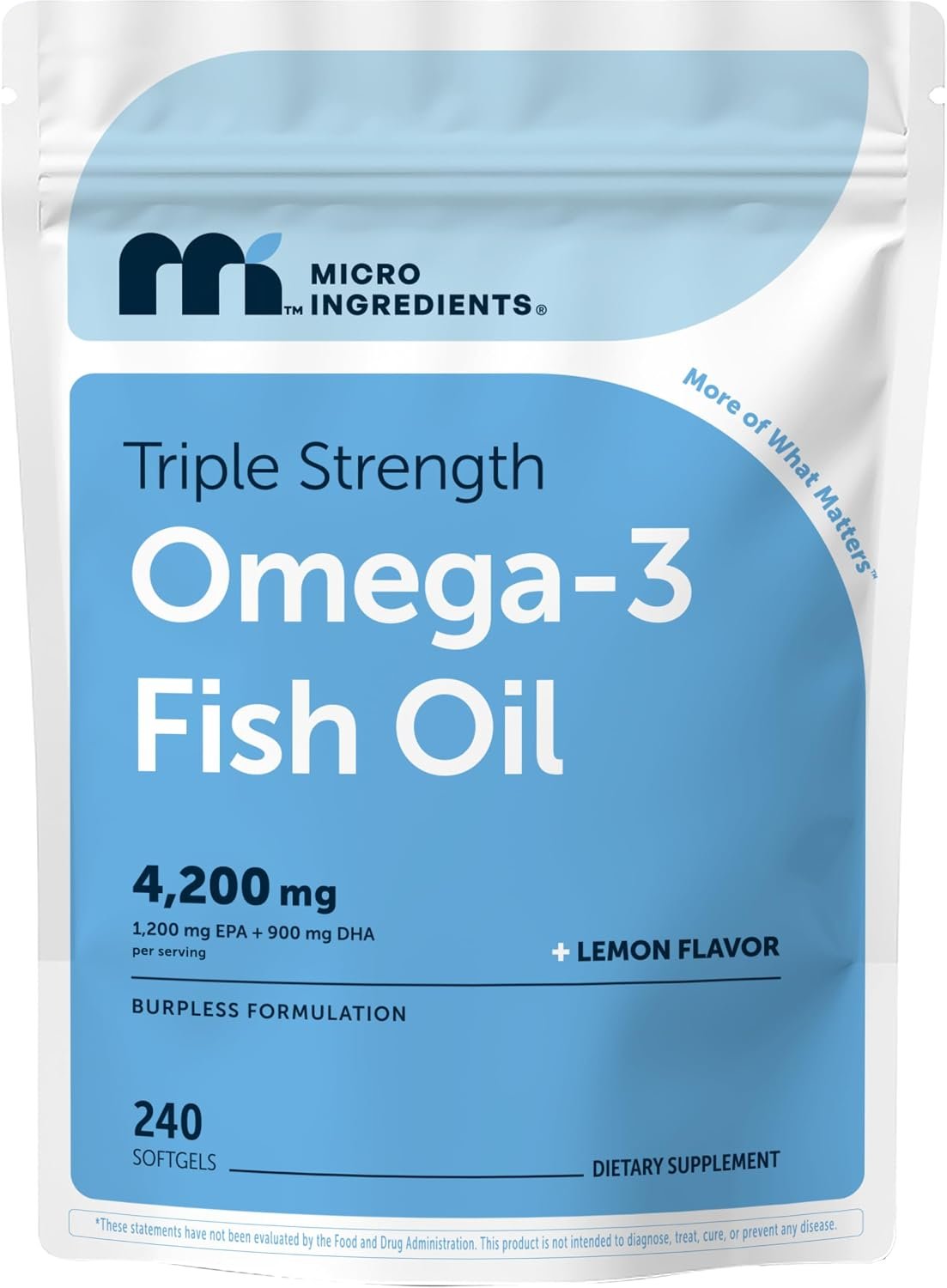 DVH Omega-3 Fish Oil 4,200 mg Per Serving - Image 4