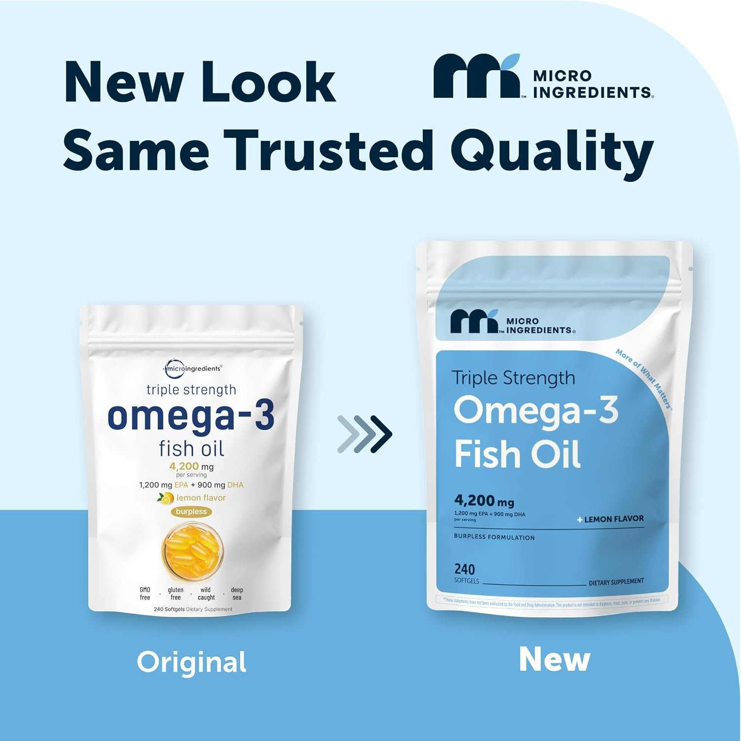 DVH Omega-3 Fish Oil 4,200 mg Per Serving - Image 5