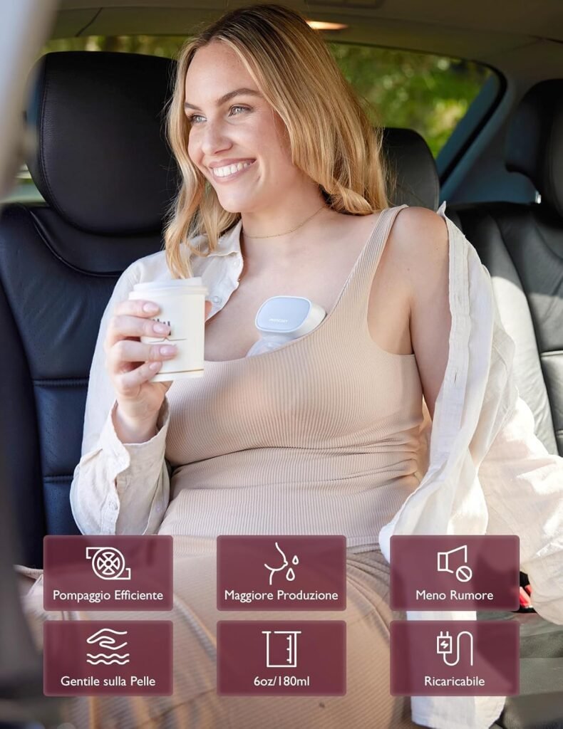 Momcozy S9 Pro Electric Breast Pump Wearable Hands Free 24 mm 285 mmHg