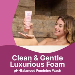 HAPPY CURVES Feminine Wash - pH Balanced Cleanser with Aloe & Vitamin E