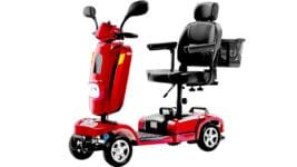 Ecomobi 20/30 Miles Heavy Duty Mobility Scooter for Seniors & Adults