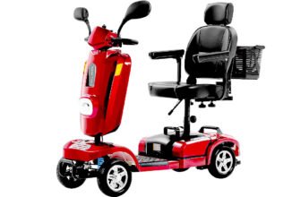 Ecomobi 20/30 Miles Heavy Duty Mobility Scooter for Seniors & Adults