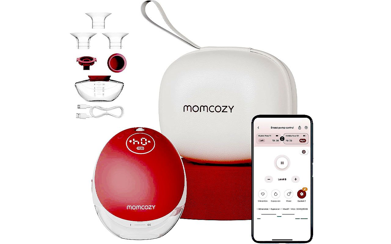Momcozy Multi-Mode and 15 Levels, Wearable Pump 24 mm