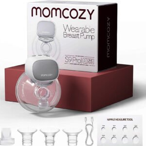 Momcozy S9 Pro Electric Breast Pump Wearable Hands Free 24 mm 285 mmHg