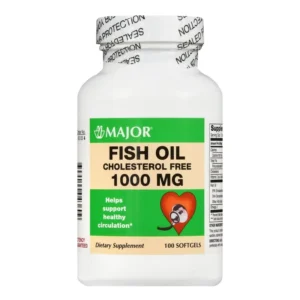 Major Fish Oil Omega 3 Supplement (Bottle of 100)