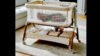 GROWNSY Baby Bassinet Bedside Sleeper with Gentle Rocking Mode
