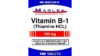 Marlex Vitamin B-1 Supplement (Bottle of 100)
