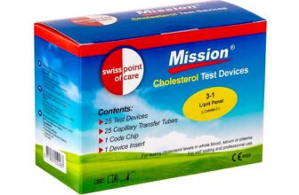 Mission 3in1 Cholesterol teststrips (25 pieces)