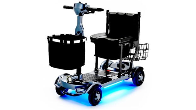 Open Box Lightweight Foldable Mobility Scooter for Seniors & Adults