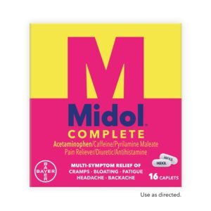 Midol, Menstrual Complete, 24 Caps