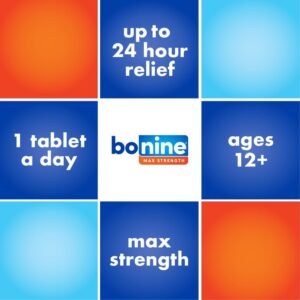 Bonine, Motion Sickness Chewable Tablets Raspberry Flavored, 8 Tabs