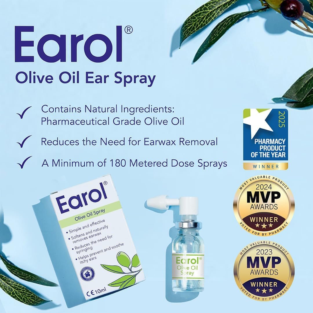 Earol Olive Oil Ear Wax Removal Spray - Image 3