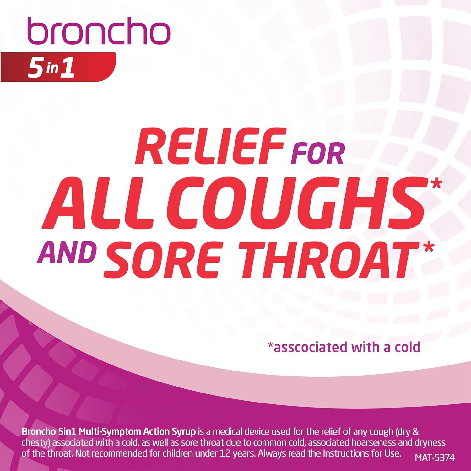 Bronchostop 5in1 Cough Multi-Symptom Action Syrup 200ml - Image 4