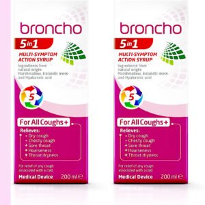 Bronchostop 5in1 Cough Multi-Symptom Action Syrup 200ml