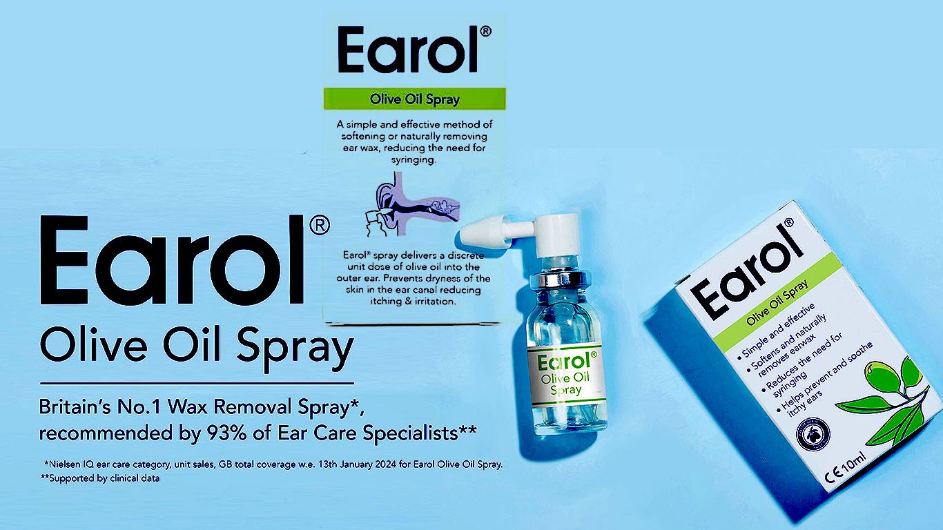 Earol Olive Oil Ear Wax Removal Spray