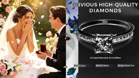 1.0 Carat Women Diamond Engagement Ring