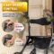 BigAlex Foldable Rollator Walker with Seat