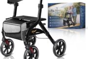 BigAlex Foldable Rollator Walker with Seat