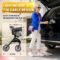 BigAlex Foldable Rollator Walker with Seat