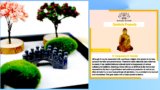 Buddha Stones Buddha Symbol Tree Landscape Meditation Calm Zen Garden Decoration