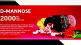 D-Mannose 2000mg with Cranberry & Hibiscus