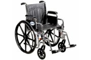 Drive Medical, Bariatric Wheelchair Sentra EC Heavy Duty Desk Length Arm Padded