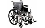 Drive Medical, Bariatric Wheelchair Sentra EC Heavy Duty Desk Length Arm Padded