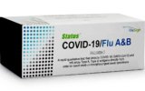 LifeSign Status COVID-19/Flu A&B Rapid Immunoassay (25 Tests/Box)