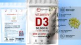 Micro Ingredients Vitamin D3 50,000 IU + K2 MK-7 200 mcg, 240 SoftgelsAuto Draft