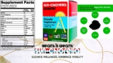 Sun Chlorella Powder Green Algae Superfood Supplement 