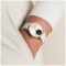 Withings ScanWatch Light – Hybrid Smartwatch (37mm) White Dial + Rose Gold